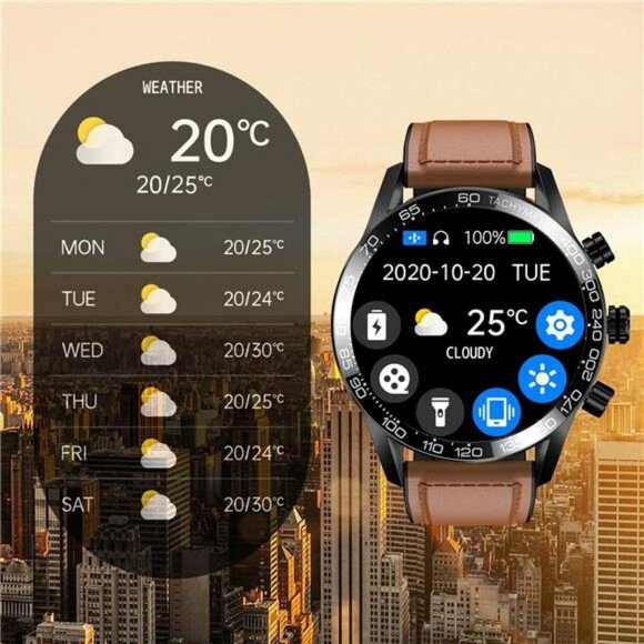 Smart Watches for Men, Fitness Tracker with GPS and Pedometer - Picture 8 of 9